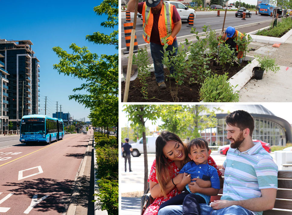 Lead newsletter photo image of vivastation and viva Bus