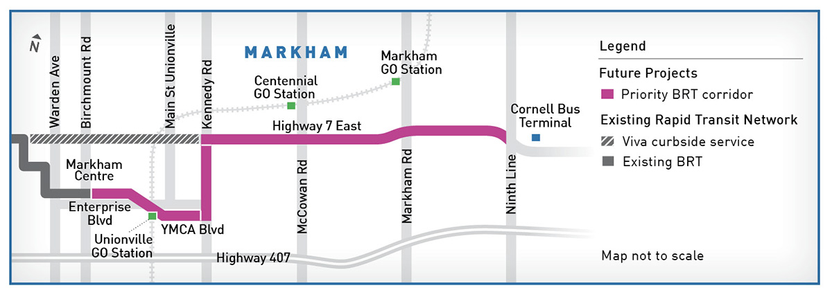 Highway 7 East Map